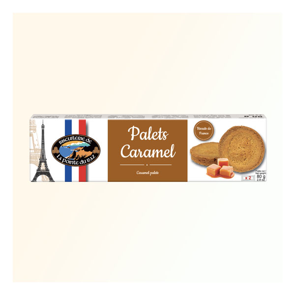 焦糖帕莱特饼干
80g