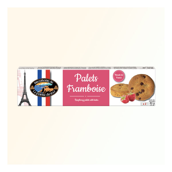 覆盆子帕莱特饼干
80g