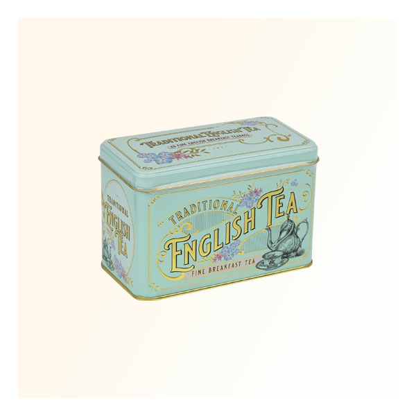 复古维多利亚风英式早餐茶 40 袋装茶罐
80g