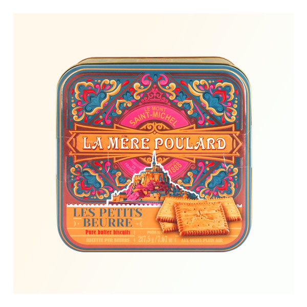 普拉妈妈传统法式原味黄油饼干 (精选铁罐礼盒) – 217.5g