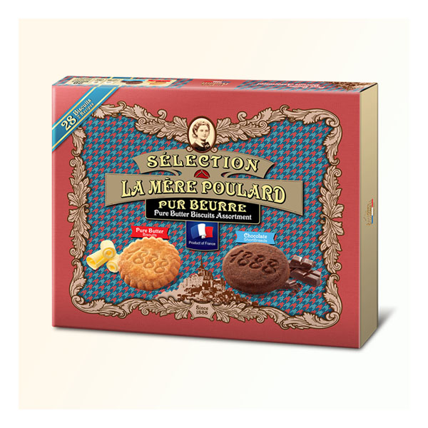普拉妈妈传统什锦法式黃油饼干(悦珍礼盒裝) – 312.5g