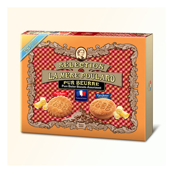 普拉妈妈传统什锦法式黃油饼干(悦康礼盒裝) – 312.5g