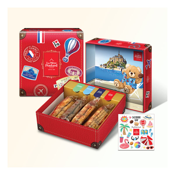 普拉妈妈什锦味黄油饼干（法国之旅礼盒装） – 250g