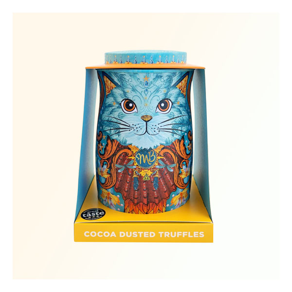 Monty Bojangles经典猫造型礼罐松露形巧克力 – 135g