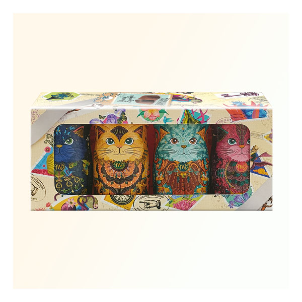 四色迷你礼罐套装 – 144g