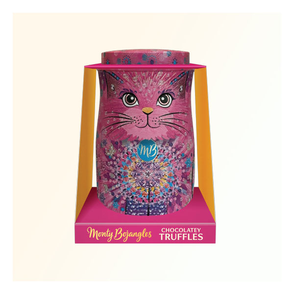 Monty Bojangles经典猫造型礼罐松露形巧克力 – 135g