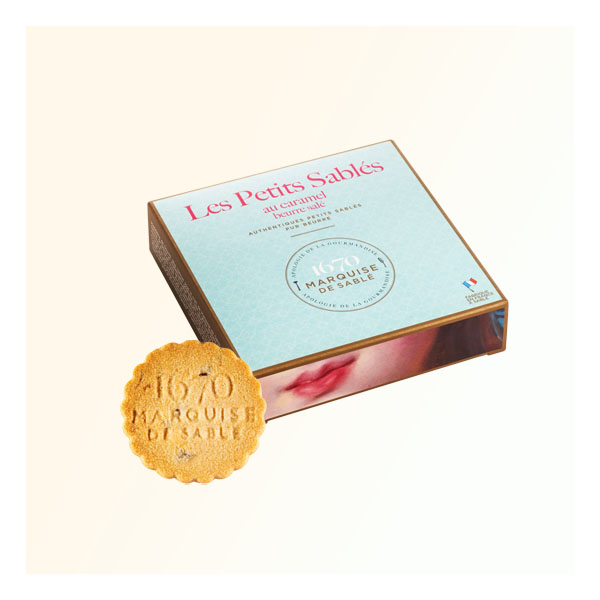 焦糖脆粒沙布列酥礼盒 – 100g